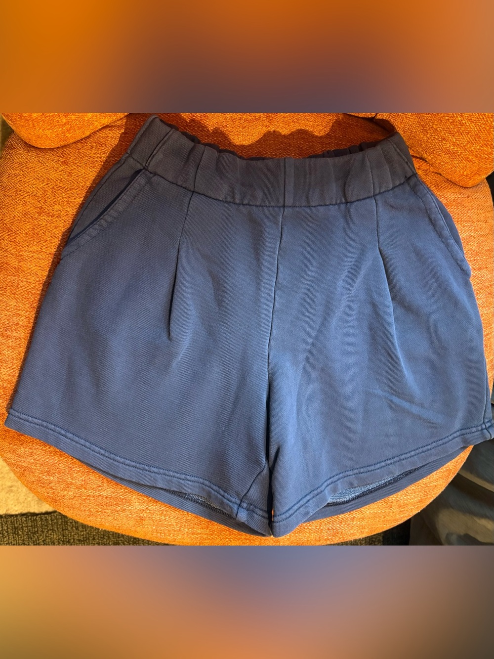 aerie Navy Blue Athletic Pull-On Shorts